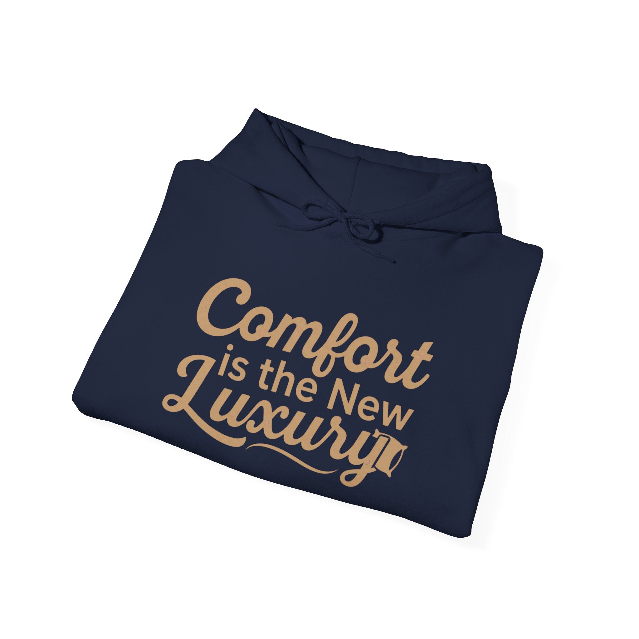 Comfort Is the New Luxury Hoodie – Cozy Quote Pullover for Relaxed Style