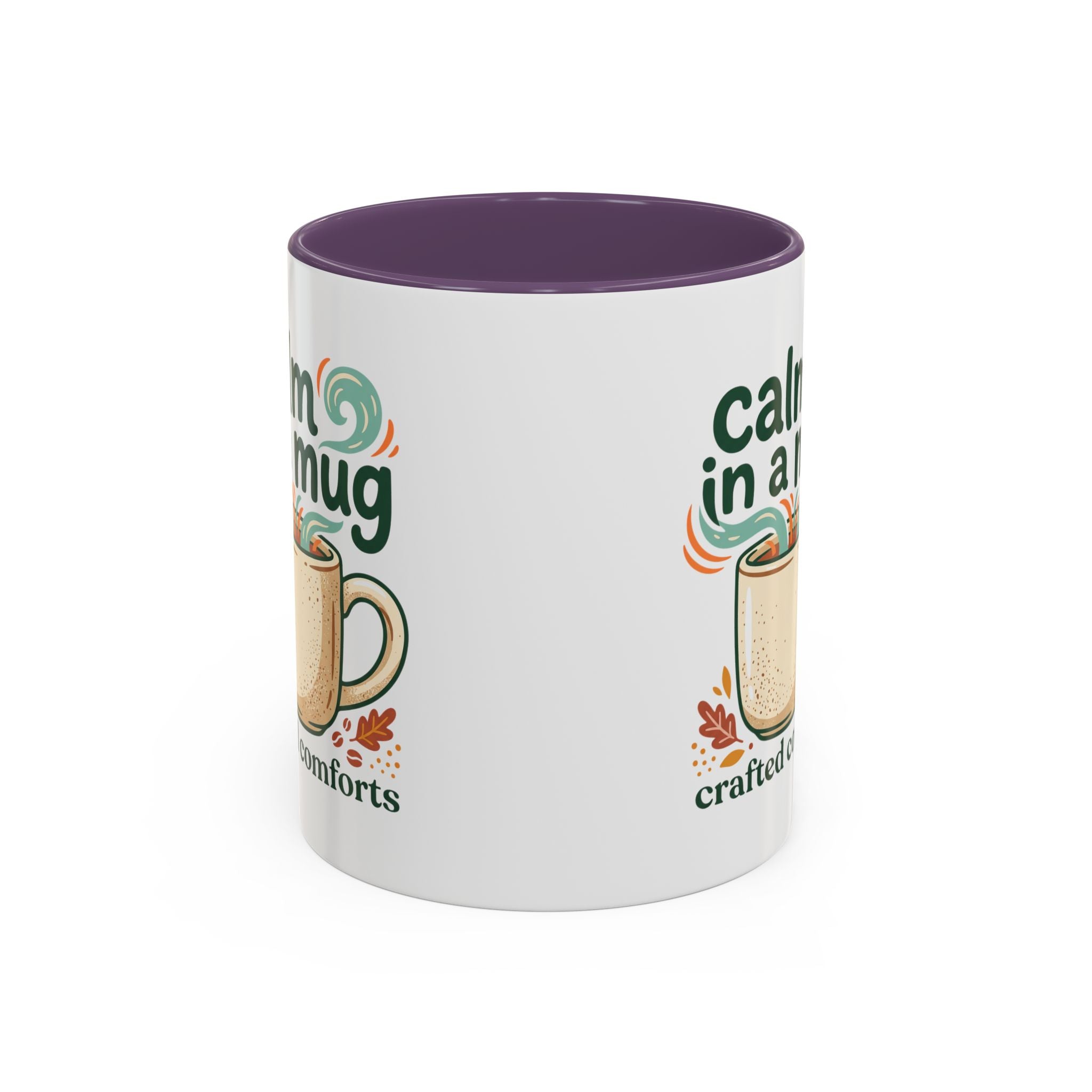Calm in a Mug Coffee Mug — Cozy Ceramic Accent Mug (11/15oz)