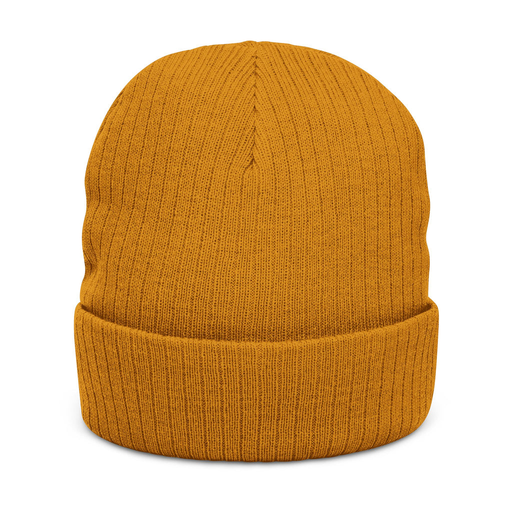 Embroidered 'Better Days' Ribbed Knit Beanie — Cozy Casual Winter Hat
