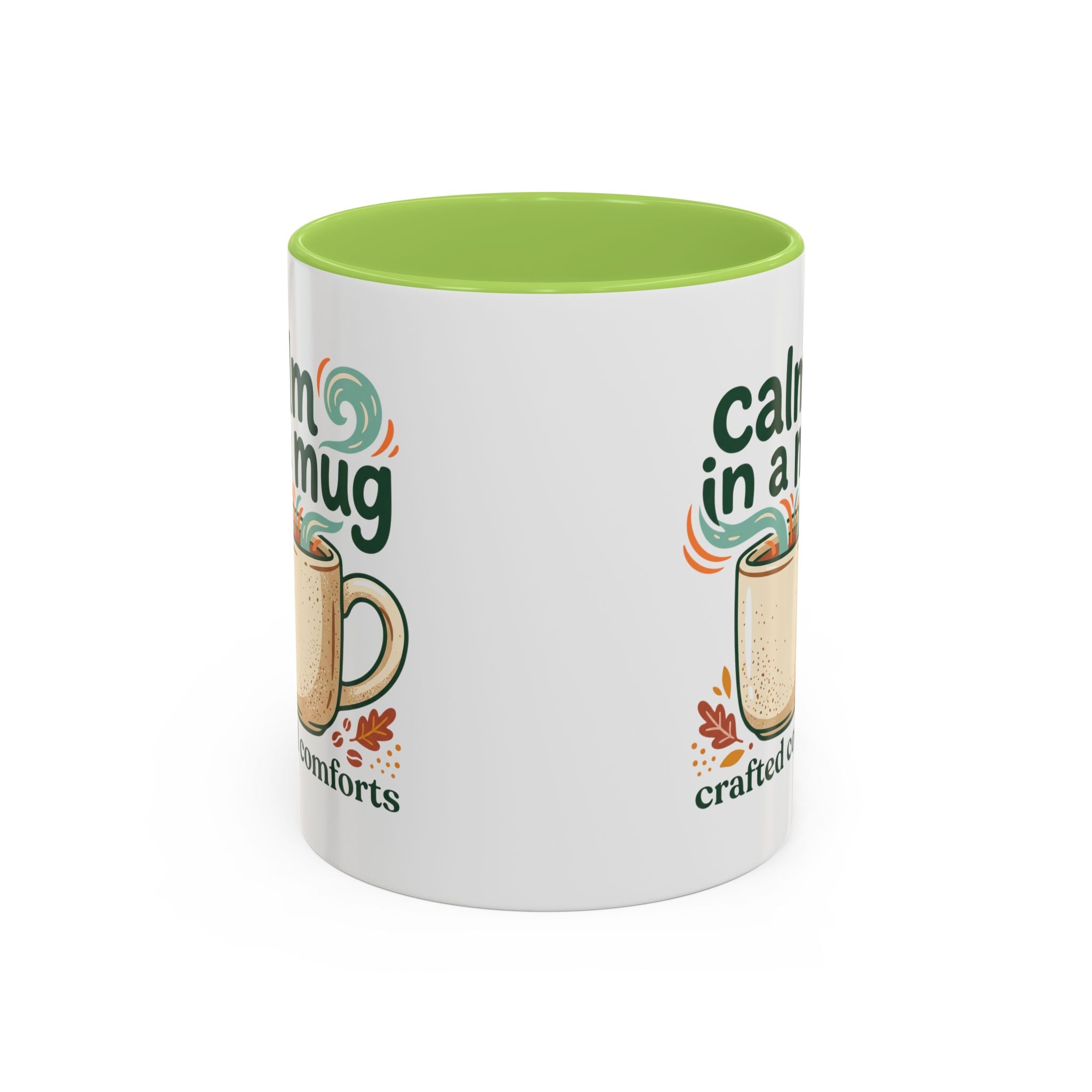 Calm in a Mug Coffee Mug — Cozy Ceramic Accent Mug (11/15oz)