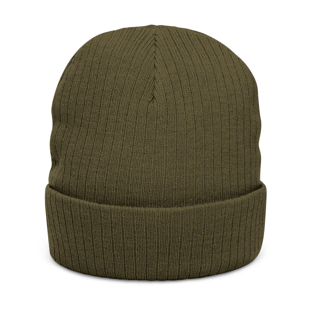 Embroidered 'Better Days' Ribbed Knit Beanie — Cozy Casual Winter Hat