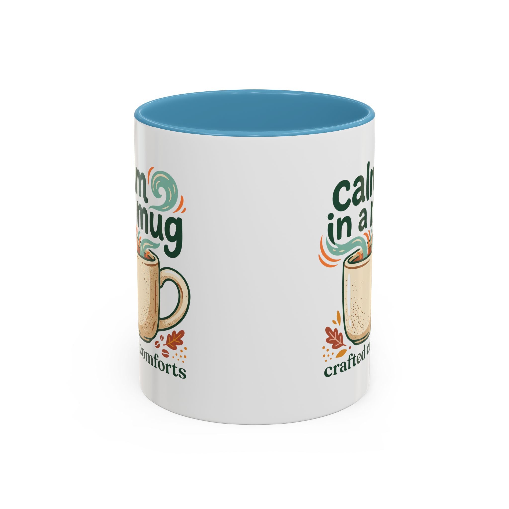 Calm in a Mug Coffee Mug — Cozy Ceramic Accent Mug (11/15oz)