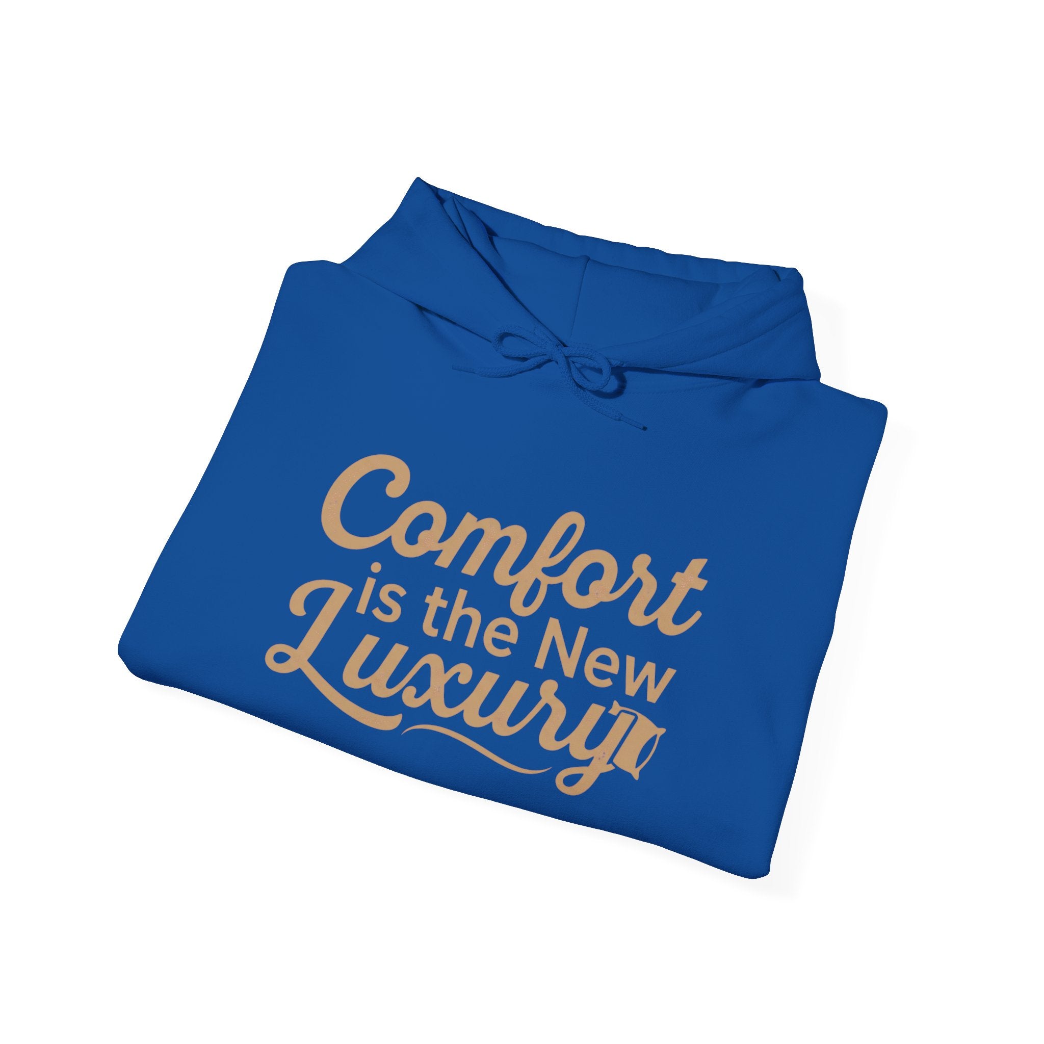 Comfort Is the New Luxury Hoodie – Cozy Quote Pullover for Relaxed Style