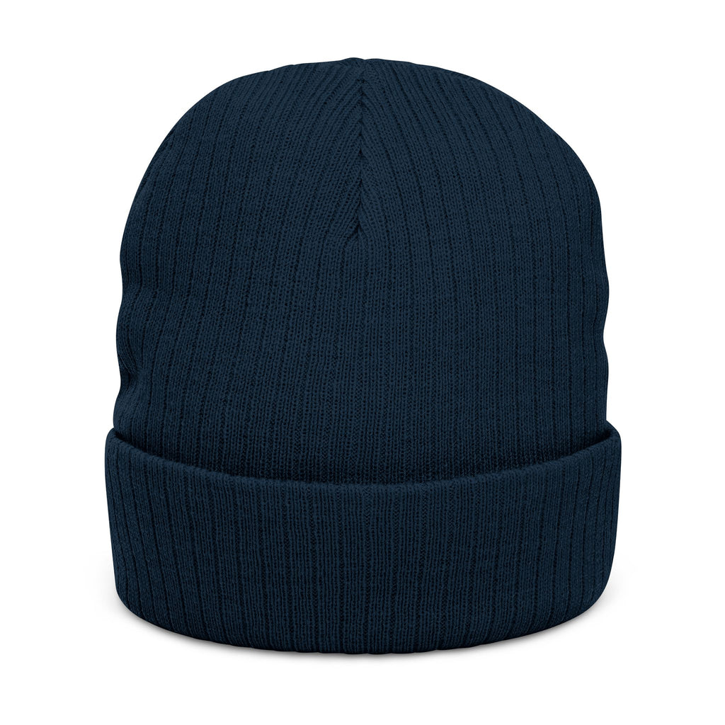 Embroidered 'Better Days' Ribbed Knit Beanie — Cozy Casual Winter Hat