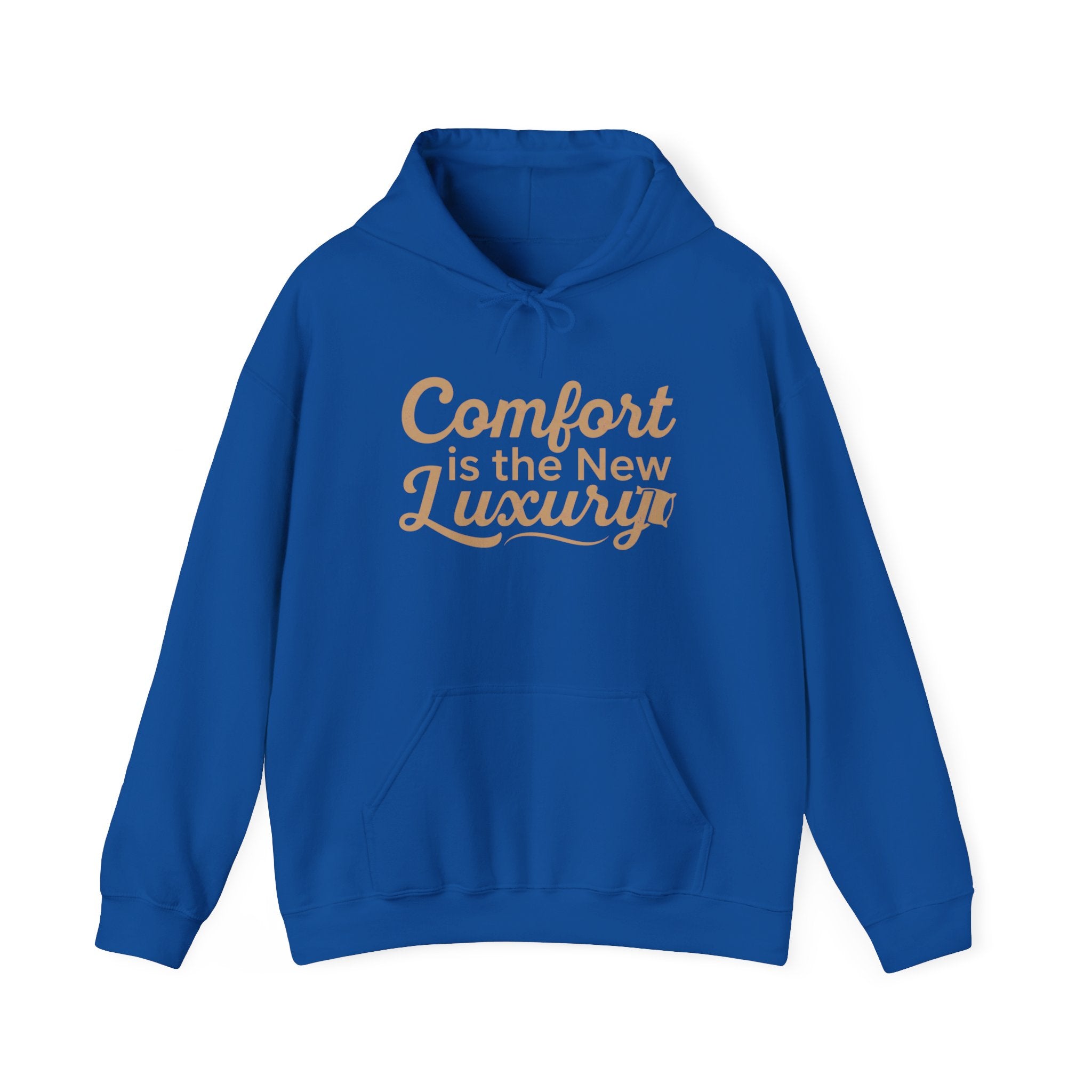 Comfort Is the New Luxury Hoodie – Cozy Quote Pullover for Relaxed Style